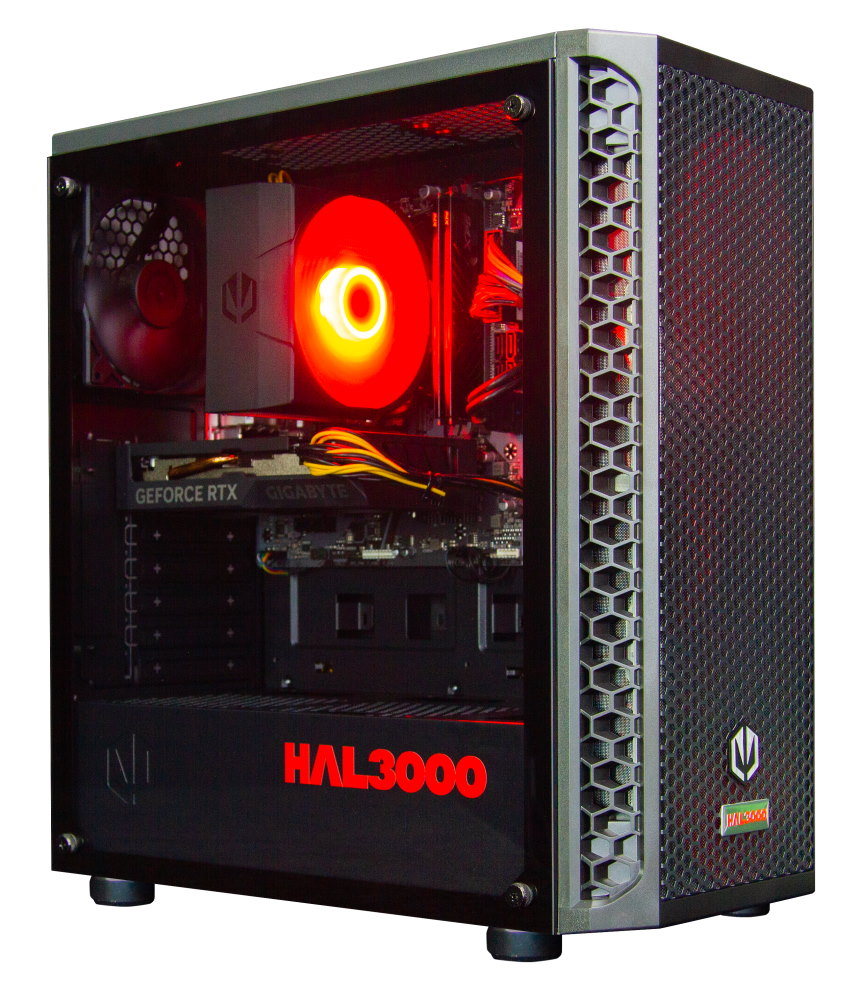 Kompjuter HAL3000 MEGA Gamer Pro 4060, Intel i5-12400F, 16GB RAM, 1TB SSD, RTX 4060, i zi