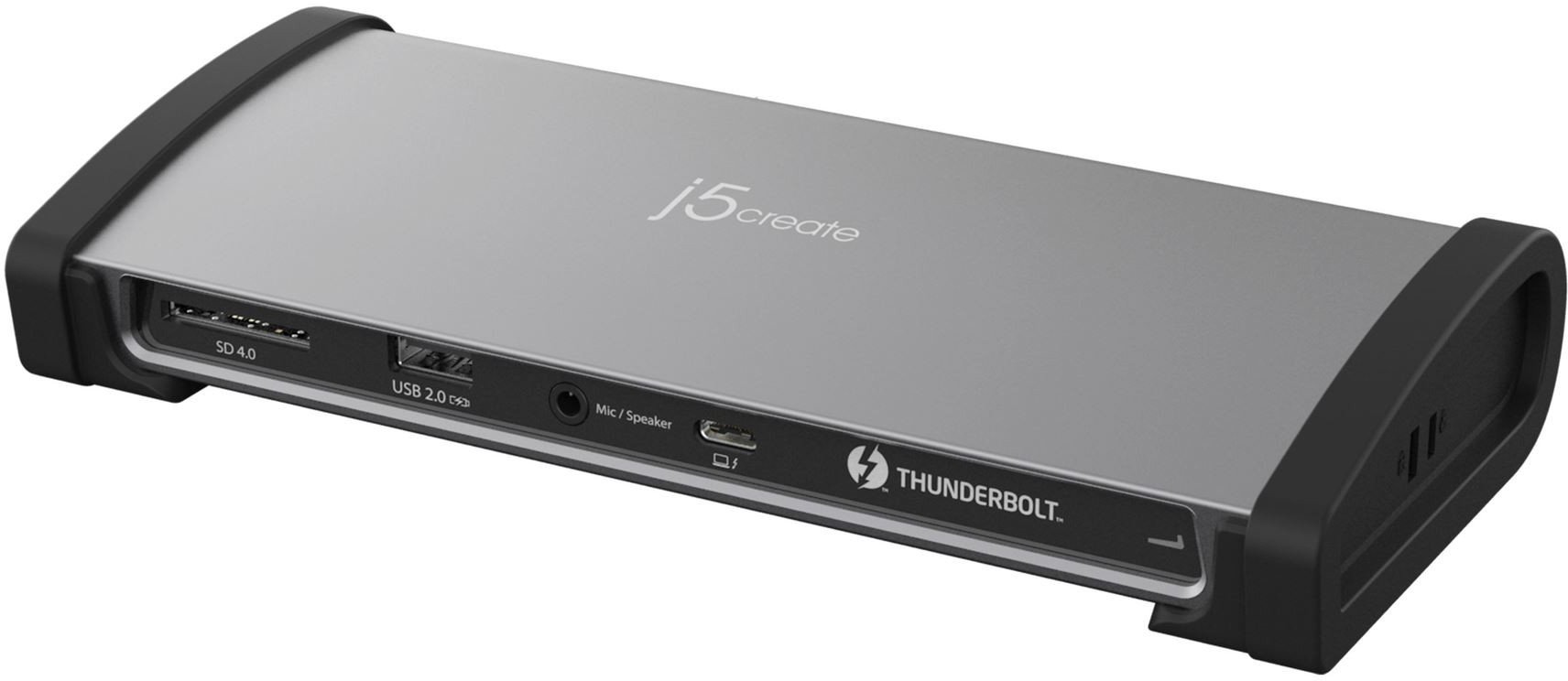 Docking station J5create JTD562 FN, Thunderbolt 4, deri 8K, gri