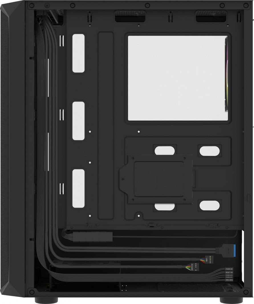 Kasë për PC Fury Shobo SH4F RGB (NFO-2154), e zezë