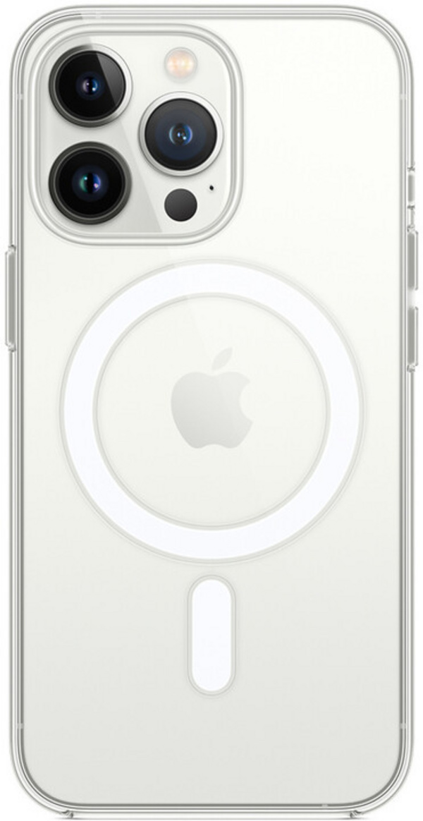 Mbrojtëse Apple me MagSafe për iPhone 13 Pro, transparente