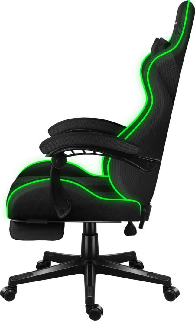 [OUTLET] Karrige Huzaro Force 4.7 RGB, e zezë