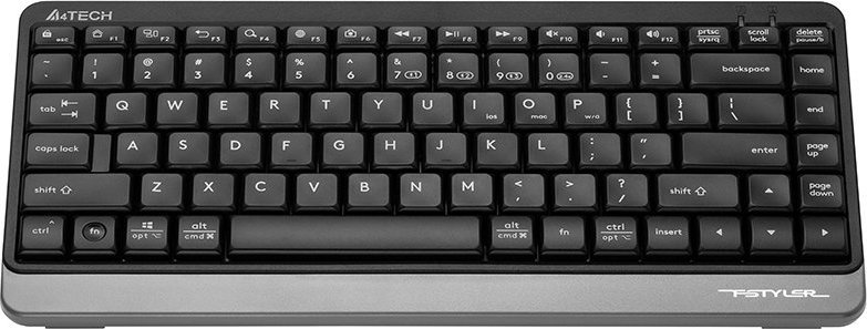 Tastierë pa kabllo A4Tech FStyler FBK11, Bluetooth 2.4GHz, kompakte, e zezë