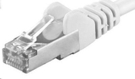 Kabllo rrjeti Premiumcord CAT6a S FTP, RJ45 RJ45, 1m, e bardhë
