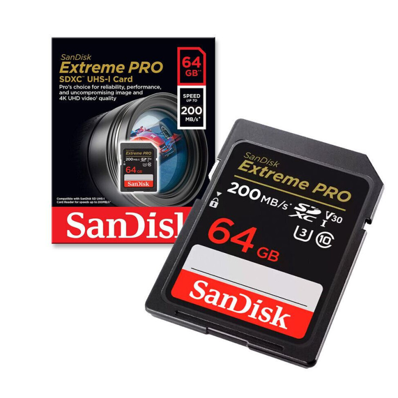 SanDisk Extreme PRO 64GB 200MB/s