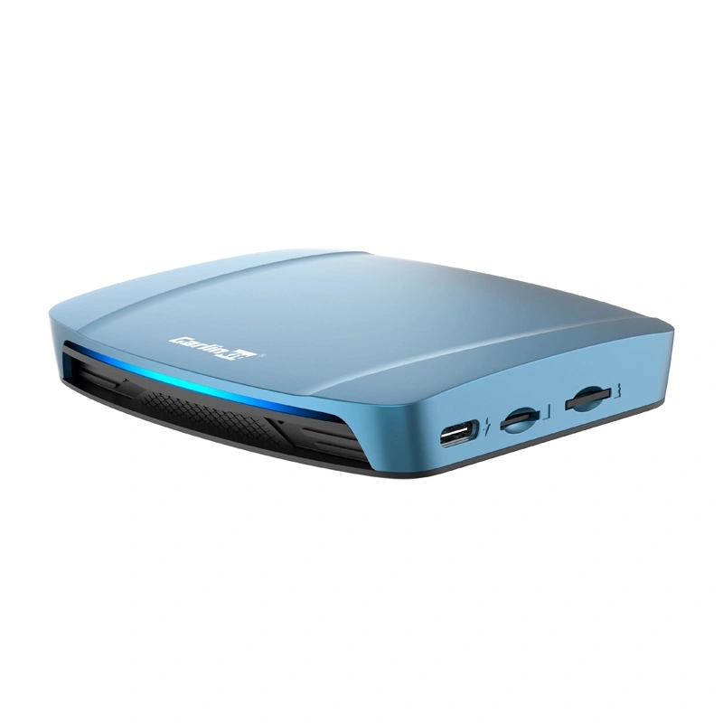 Adapter CarPlay Android Auto Carlinkit TBOX Ultra, wireless, USB C, blu