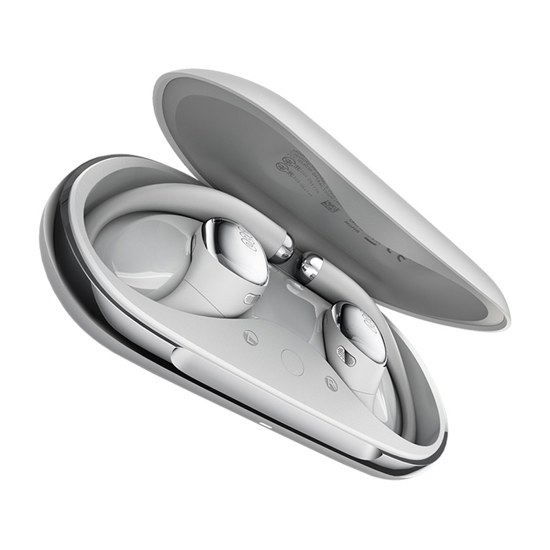 Kufje wireless QCY Crossky R70, open ear, Hi Res LDAC, të bardha