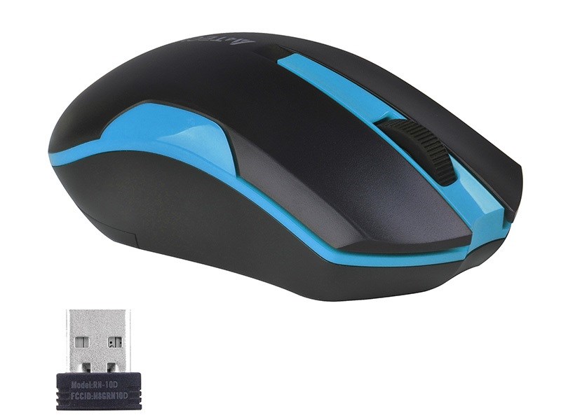Maus A4 Tech G3-200N, RF Wireless, i zi