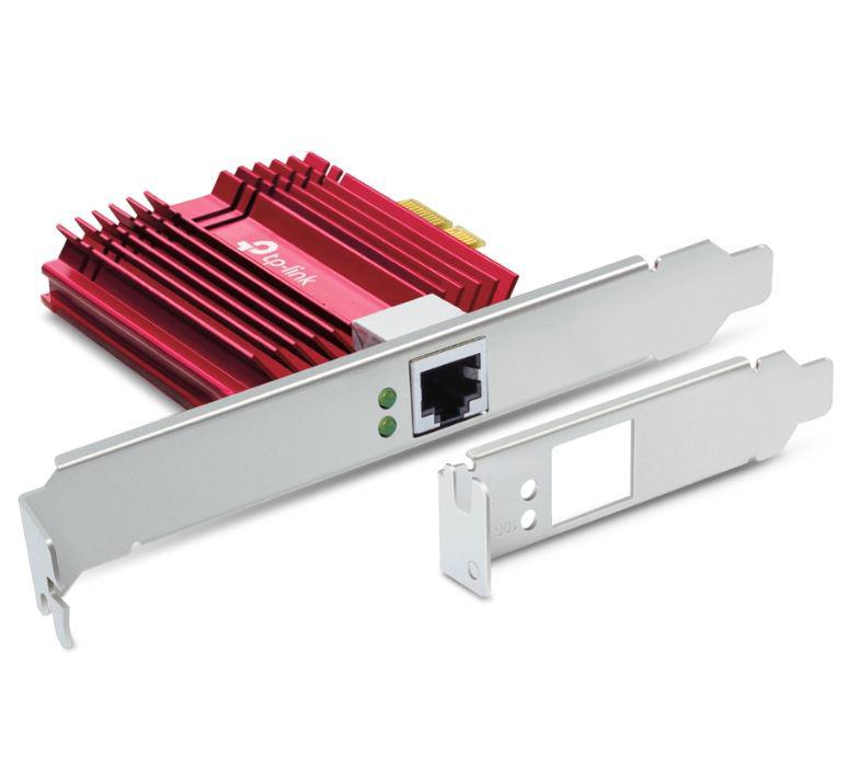 Adapter rrjeti TP-Link TX401 V1, 10Gbps, PCI Express, i bardhë