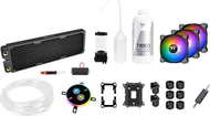 Kit ftohje me ujë për PC Thermaltake Pacific C360 DDC, radiator 360 mm, ARGB, transparent