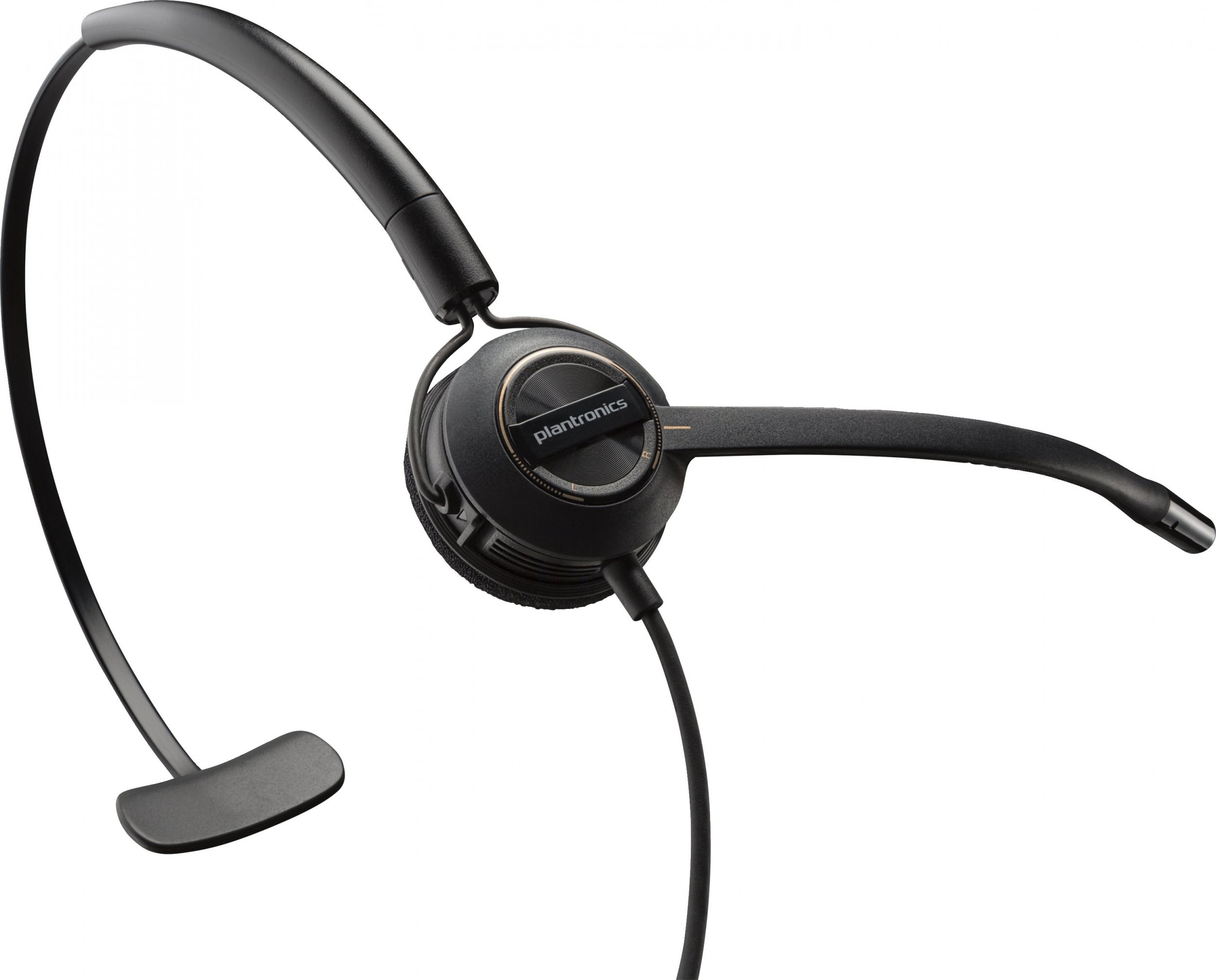 Kufje me kabllo Poly EncorePro 540, Quick Disconnect, për qendra thirrjesh, të zeza