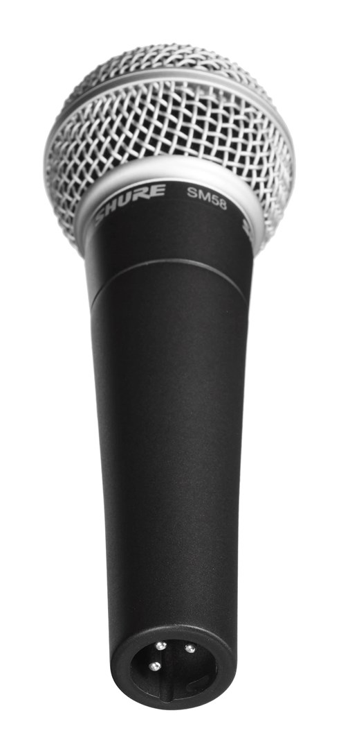 Mikrofon dinamik vokal Shure SM58, 3 Pin XLR, dark gray