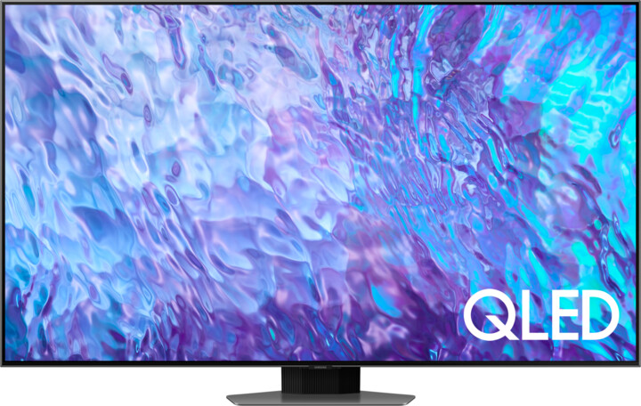 Televizor Samsung QE55Q80C, 55" (138cm), 4K UHD, i argjendtë