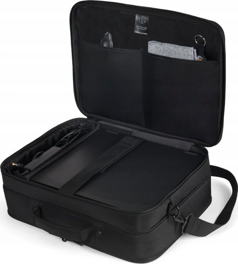 Торба за лаптоп Dicota Eco Multi Twin Core, 14-16\", црна