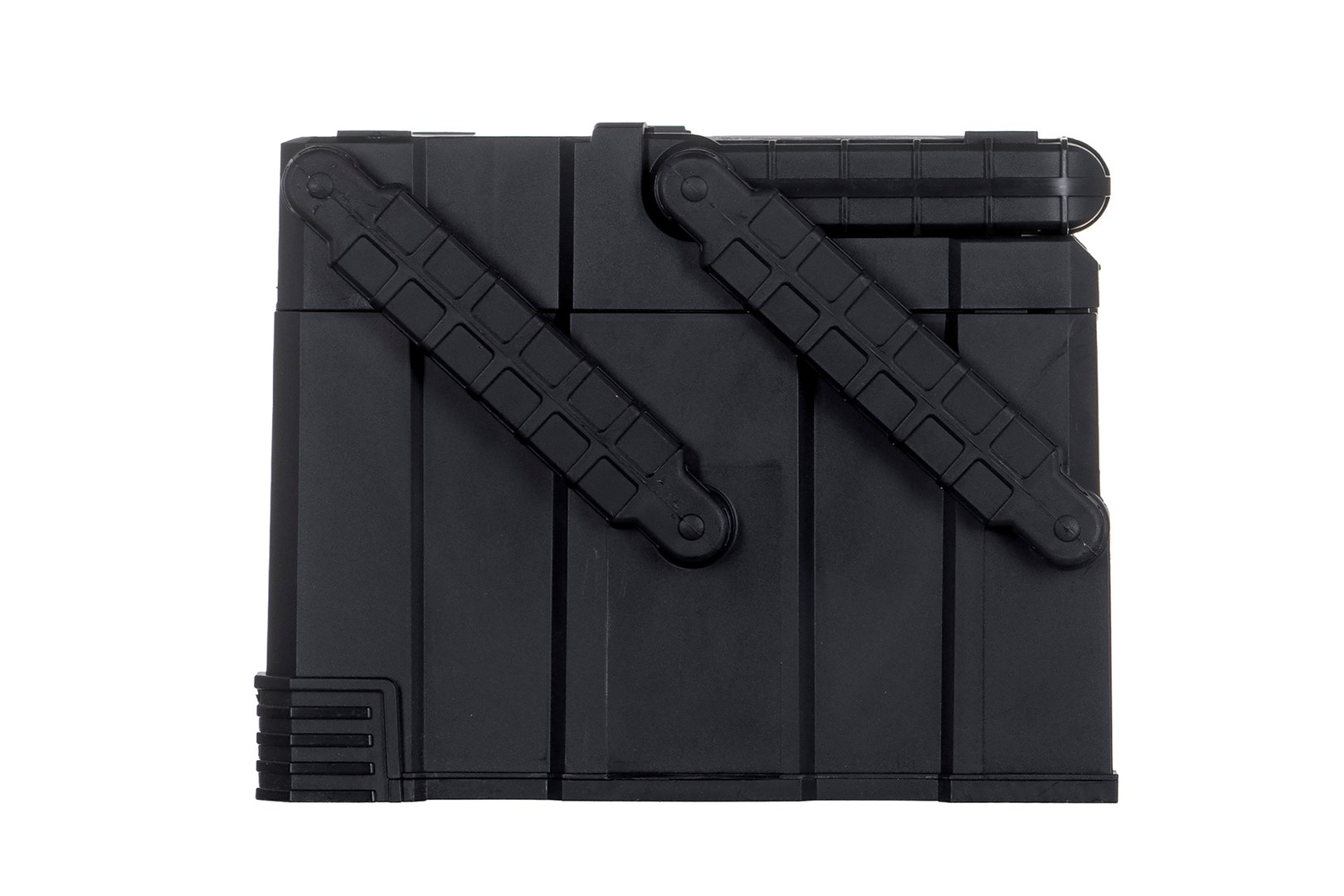 Kuti veglash Keter Tool Box 237785, cantilever, dorezë metalike, gri
