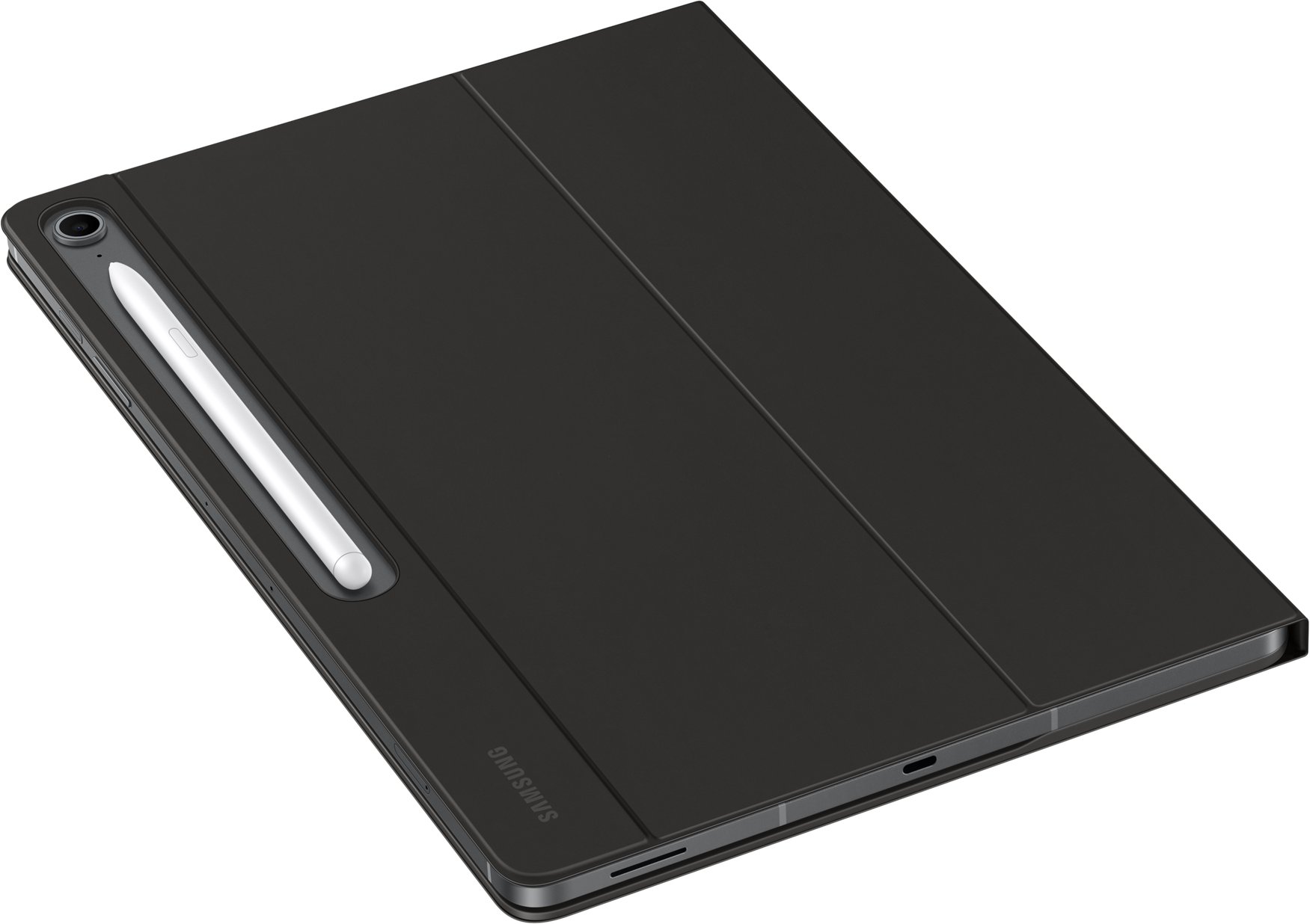 Këllëf tastierë Samsung Book Cover Keyboard Slim Tab S10 FE+, me tastierë, i zi