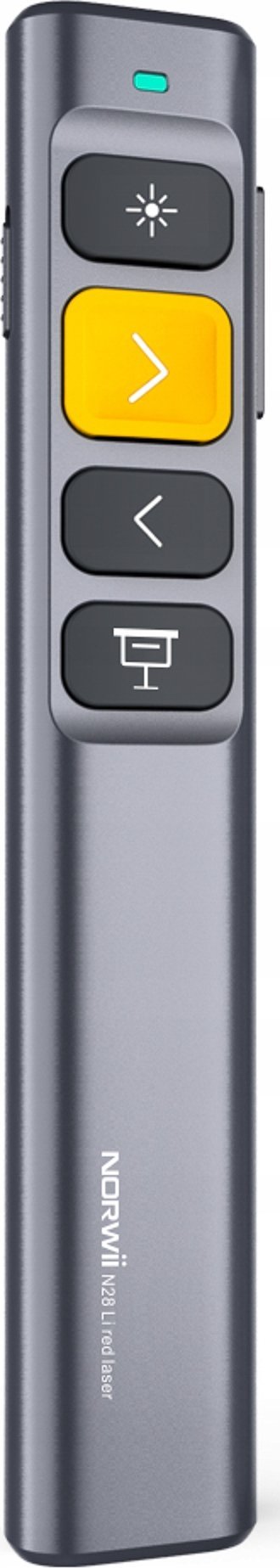 Prezantues me lazer Norwii N28, wireless, USB C, i zi