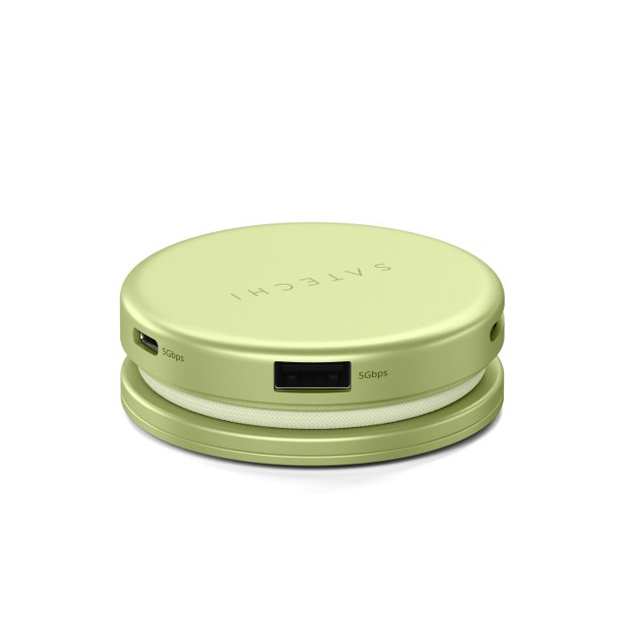 Satechi OntheGo 5-in-1 Multiport Adapter, Citrus