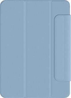 Këllëf tabletë Pomologic iPad Pro 11 M4, tip book cover, blu e çelët