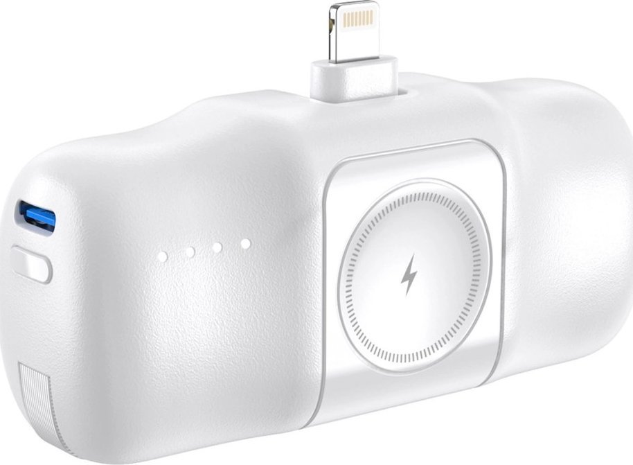 Powerbank Wozinsky WF16-YLS, 5000mAh, 15W, i bardhë