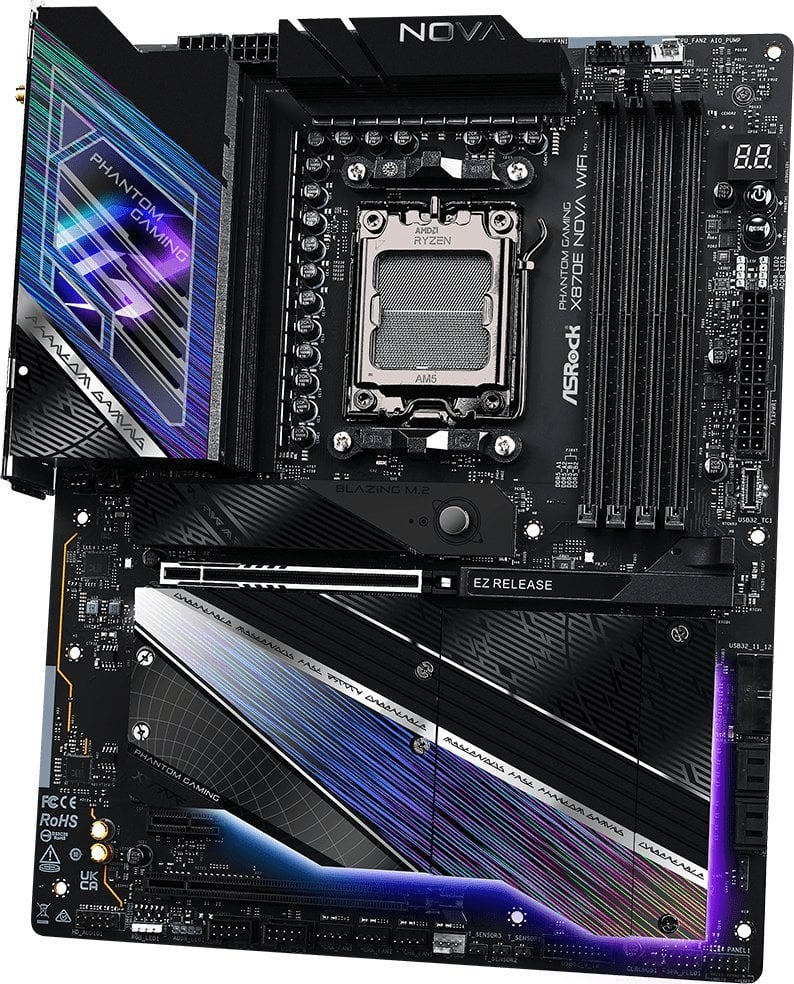 Pllakë amë Asrock MK X870E NOVA WIFI, Socket AM5, DDR5, ATX