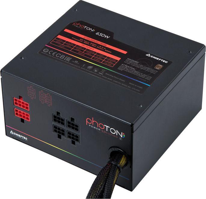 Burim energjie Chieftec Photon CTG-650C-RGB ATX, 650W