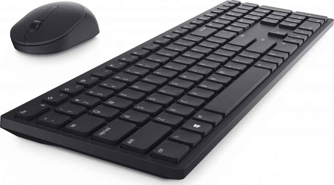 Set tastierë dhe maus Dell KM5221W, i zi