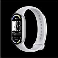 Byzylyk inteligjent Xiaomi Smart Band 10, ekran AMOLED, GPS, argjendtë Glacier Silver