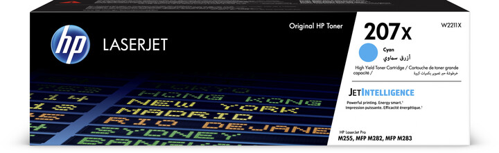 Toner HP W2211X, No. 207X, i kaltër