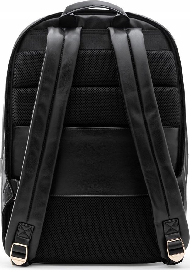 Çantë shpine Bestlife Dalia, për laptop 15.6", poliuretan, e zezë