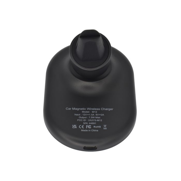 Dviced Magnetic Wireless Car Charger, Black