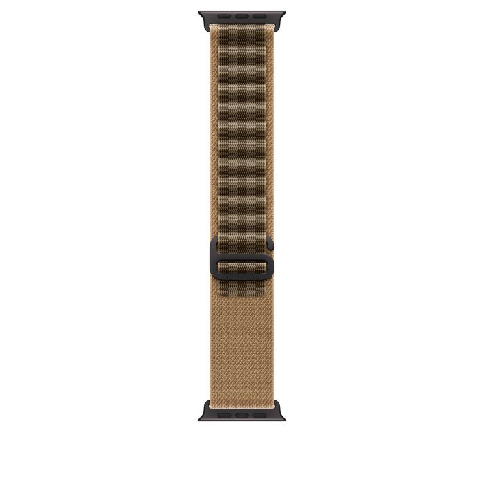Apple Watch 49mm Desert Alpine Loop, Small, Black Titanium Finish