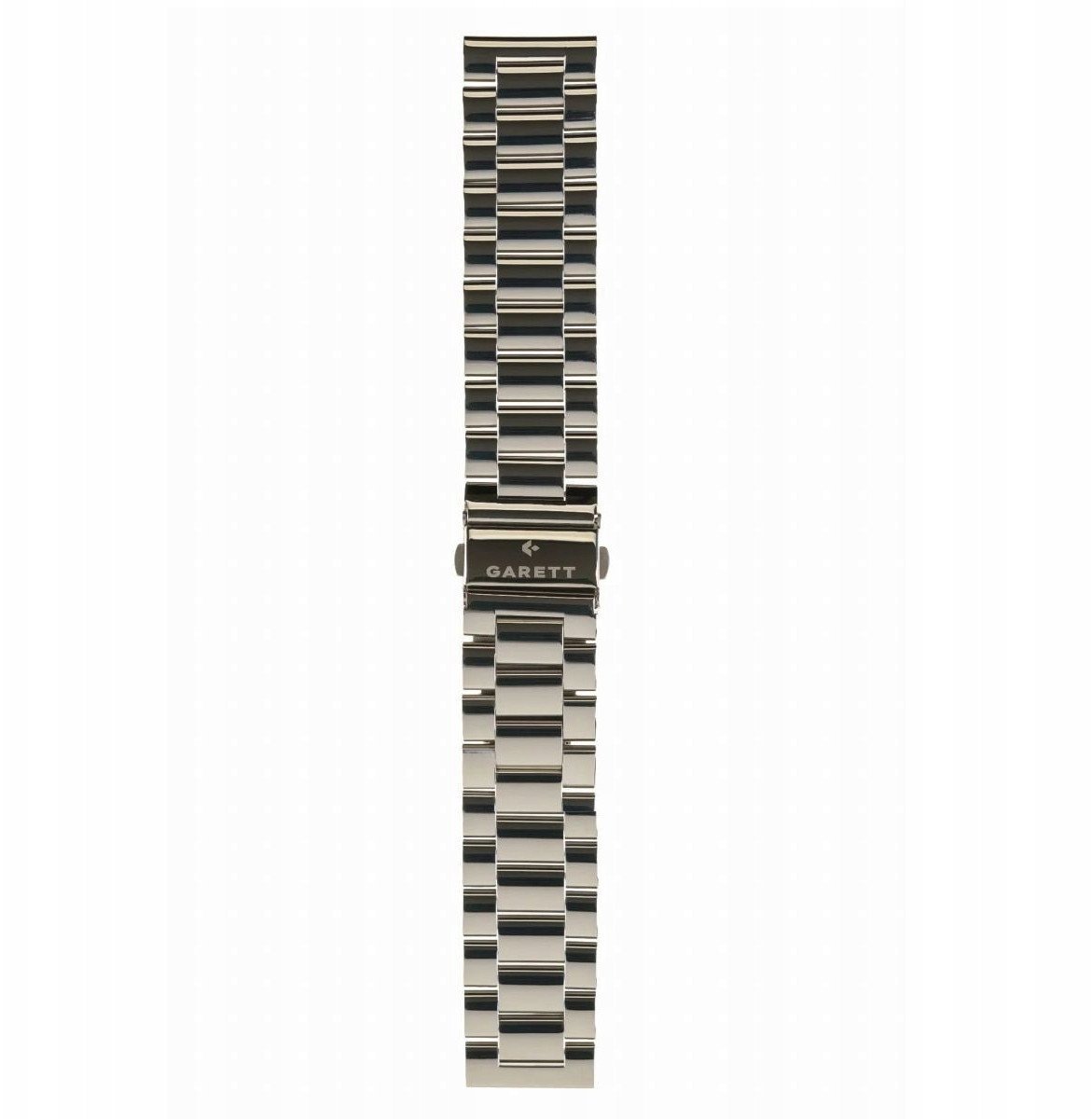 Byzylyk çeliku për smartwatch Garett, 22mm, universal, argjendtë