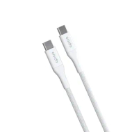 Kabllo Epico USB-C në USB-C, 100W, 2m, e bardhë