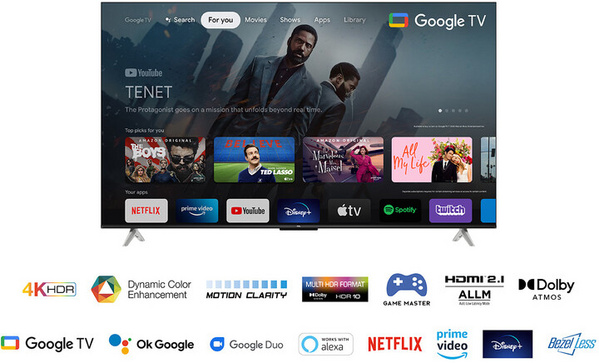 Televizor TCL 55P638 - 55" (139cm), 4K UHD, i zi