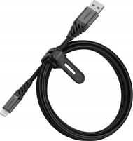 Кабел OtterBox Lightning во USB-A, 1m, Premium Dark Ash