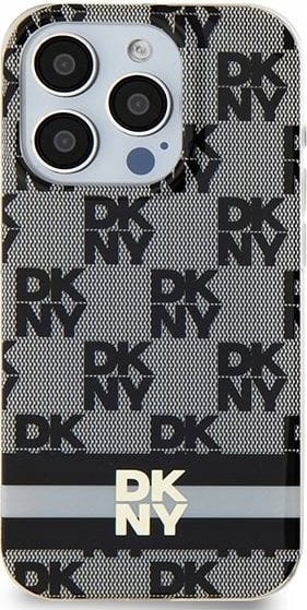 Mbulesë telefoni DKNY DKHMN61HCPTSK, iPhone 11 XR 6.1", hardcase, e zezë me kuadrate