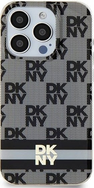 Mbulesë telefoni DKNY DKHMN61HCPTSK, iPhone 11 XR 6.1", hardcase, e zezë me kuadrate