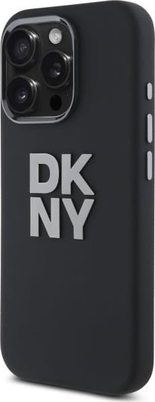 Mbulesë telefoni DKNY DKHCP16LSMCBSK për iPhone 16 Pro 6.3", hardcase silikon i lëngshëm, e zezë