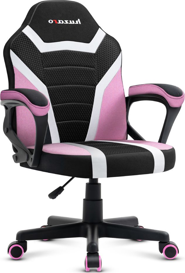 Karrige gaming për fëmijë Huzaro Ranger 1.0, rrjetë, rozë e zezë 3