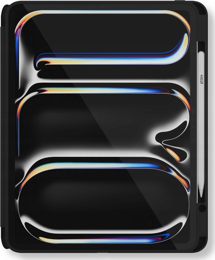 Mbulesë tablet NEXT ONE Rollercase, për iPad Pro M4 13", me mbajtëse për Apple Pencil, e zezë