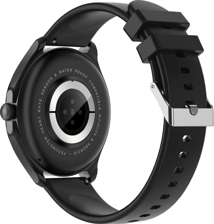 Orë inteligjente Beafon SmartWatch 402, AMOLED, GPS, e zezë