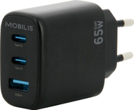Ngarkues universal Mobilis 001364, 65W, 2x USB C 1x USB A, i zi