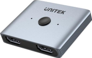Ndërrues HDMI Unitek 2in1, 8K 60Hz, HDMI 2.1, i zi