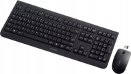 Set tastierë dhe maus Cherry DW 3000, pa tela, optik, i zi