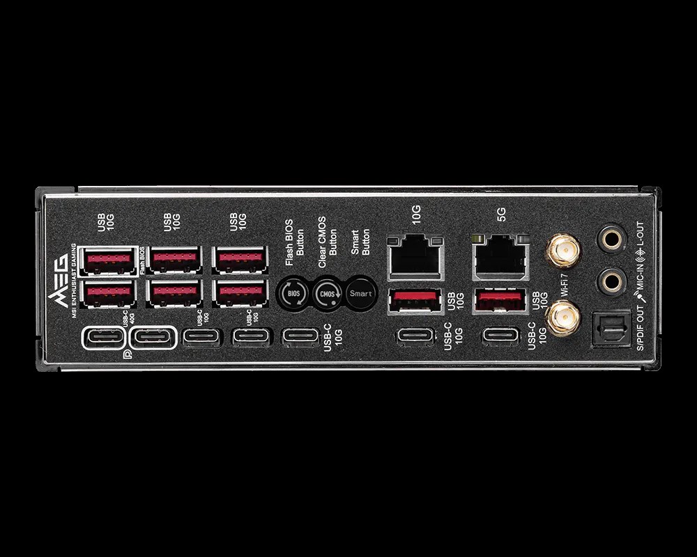 Pllakë amë MSI MEG X870E GODLIKE, E-ATX, AMD AM5, X870E