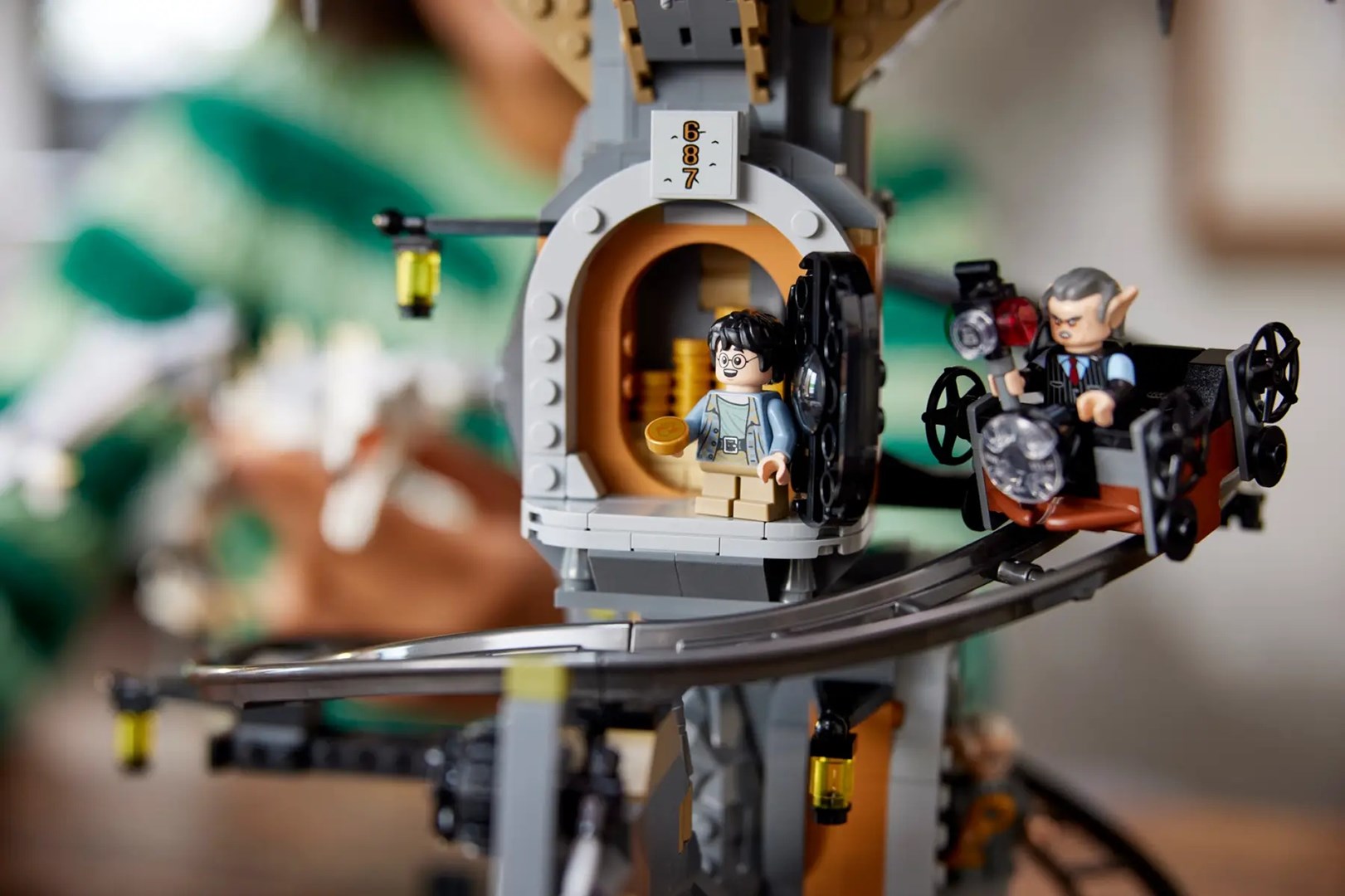 Set LEGO Harry Potter 76417 Gringotts Bank, Collector's Edition, 18+, shumëngjyrësh