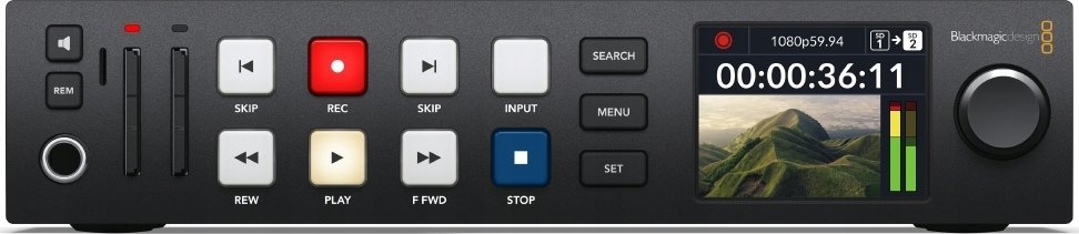 Regjistrues video Blackmagic Design HyperDeck Studio HD Plus, 6G SDI, Ultra HD 30fps, i zi