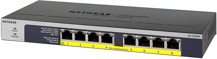 Switch NETGEAR GS108PP
