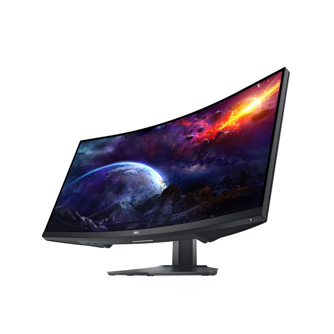 Monitor DELL S3422DWG, 34", Wide Quad HD, e zezë