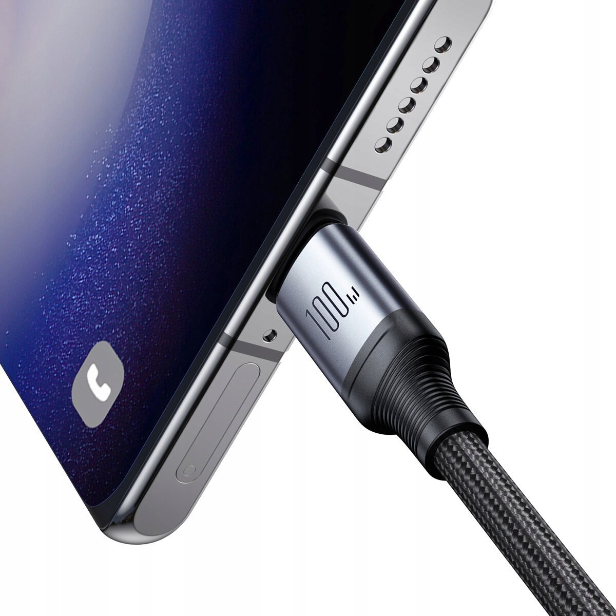 Kabllo karikimi Joyroom Strong Cable, 2 në 1 USB C në 2x USB C, 1.5m, 100W, gri